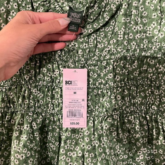 Floral mini dress - Picture 2 of 2